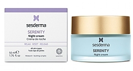 Night Face Cream - SesDerma Laboratories Serenity Night Cream — photo N1