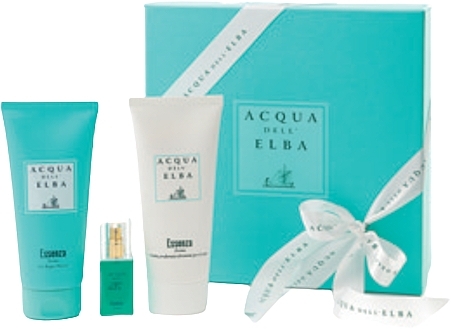 Acqua Dell Elba Essenza Women - Set (edp/mini/15ml + b/cr/200ml+ sh/gel/200ml) — photo N1