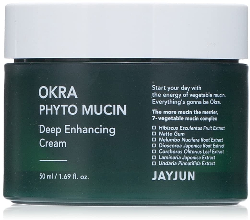 Intensive Face Cream - Jayjun Okra Phyto Mucin Deep Enhancing Cream — photo N1