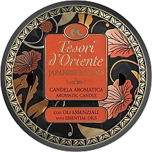 Fragrances, Perfumes, Cosmetics Tesori d`Oriente Japanesse Rituals - Scented Candle