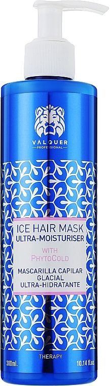 Ultra-Moisturising Hair Mask - Valquer Ice Hair Mask Ultra-Moisturiser — photo N9