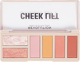 Makeup Palette - Makeup Revolution Cheek Lift Face Palette — photo N2