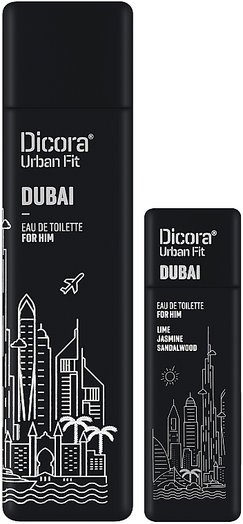 Dicora Urban Fit Dubai - Set (edt/100 ml + edt/30 ml) — photo N4