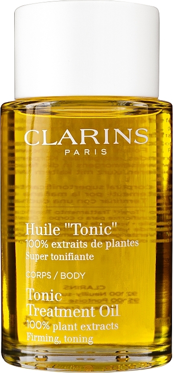 Set - Clarins Tonic Body Treatment Set (b/oil/100ml + conc/30ml + b/balm/30ml + acc) — photo N3