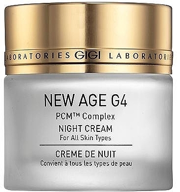 Night Face Cream - GiGi New Age G4 Night For All Skin Types Cream — photo N2
