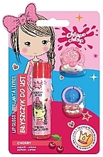 Fragrances, Perfumes, Cosmetics Lip Gloss with Cherry Scent, with rings - Chlapu Chlap Lip Gloss Cherry