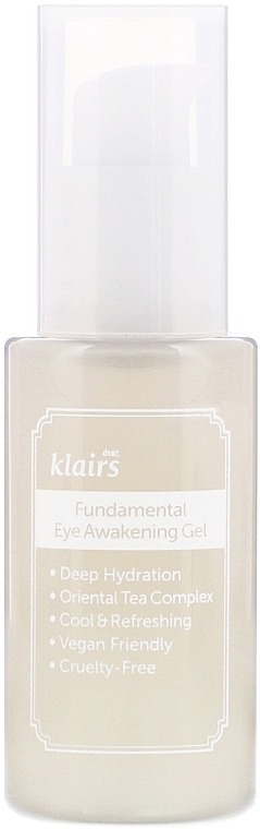 Anti-Puffiness Eye Gel - Klairs Fundamental Eye Awakening Gel — photo N1