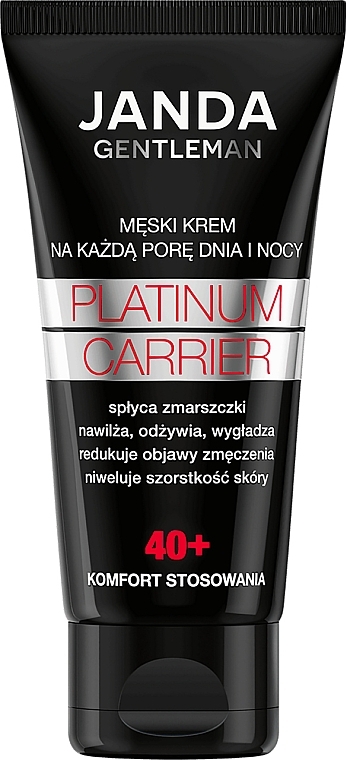 Men Anti-Wrinkle Cream 40+ - Janda Gentleman Platinum Carrier  — photo N1