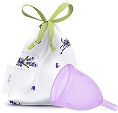 Menstrual Cup, size S, lavender touch - LadyCup Touch of Lavender — photo N5