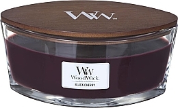 Scented Candle in Glass - Woodwick Ellipse Black Cherry — photo N1