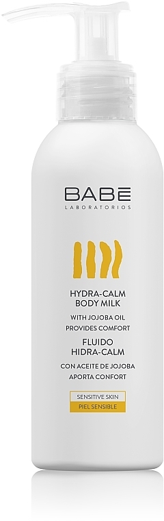 Calming Hydrating Jojoba Body Oil - Babe Laboratorios Hydra-Calm Body Milk Travel Size — photo N1