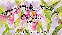 Fragrances, Perfumes, Cosmetics Natural Soap "Orchid" - Florinda Sapone Vegetale Vegetal Soap Orchid