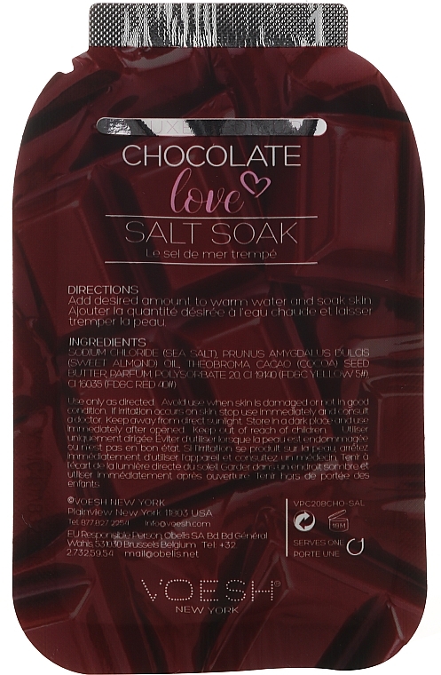 Pedicure Set "Chocolate Love" - Voesh Deluxe Pedicure Chocolate Love Pedi In A Box 4 in 1 — photo N3