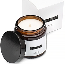 Natural Soy Candle with Lavender, Patchouli & Musk Scent - Hhuumm — photo N8
