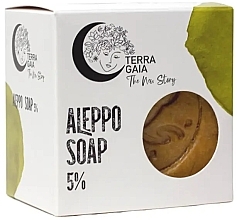 Fragrances, Perfumes, Cosmetics Aleppo Soap 5% - Terra Gaia Aleppo Soap