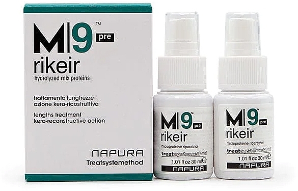 Keratin Reconstructing Hair Spray - Napura M9 Rikeir Pre — photo N2