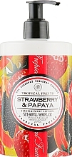 Fragrances, Perfumes, Cosmetics Strawberry & Papaya Hand & Body Lotion - The Somerset Toiletry Co. Tropical Fruits