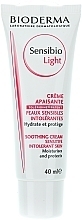 Fragrances, Perfumes, Cosmetics Face Cream - Bioderma Sensibio Light Soothing Cream