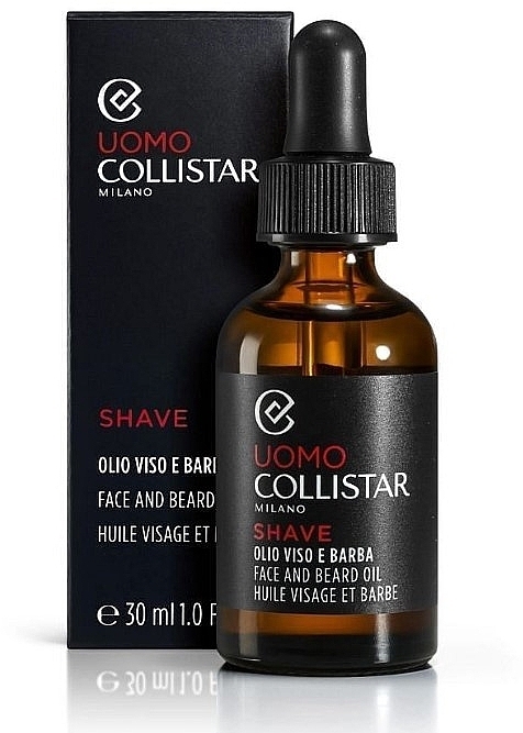 Face & Beard Oil - Collistar Oil Face And Beard — photo N1