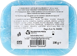 Glycerin Soap "Children's Caress" - Bulgarian Rose Glycerin Fragrant Soap Blue Angel — photo N3