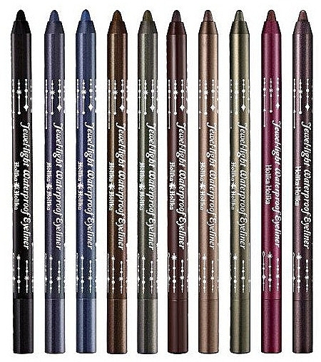 Eye Pencil - Holika Holika Jewel-Light Waterproof Eyeliner — photo N2