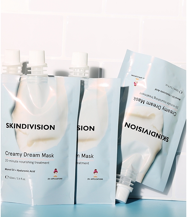 Facial Creamy Mask - SkinDivision Creamy Dream Mask — photo N6