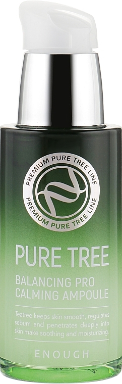 Face Serum with Tea Tree Extract - Enough Pure Tree Balancing Pro Calming Ampoule — photo N2