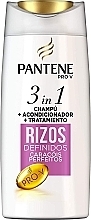 3-in-1 Shampoo for Curly Hair - Pantene Pro-V 3 in 1 Defined Curls Shampoo — photo N1
