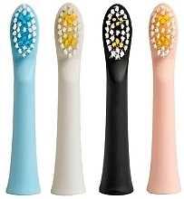Kids Electric Toothbrush Heads, multicolored - Smiley Light Kids — photo N1