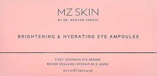 Eye Ampoule Serum - MZ Skin Brightening & Hydrating Eye Ampoules — photo N1