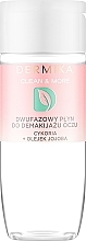 Chicory + Jojoba Oil Bi-Phase Eye Makeup Remover - Dermika Clean & More — photo N2