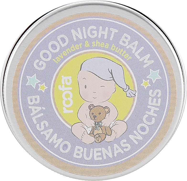Night Balm for Mother and Child "Lavender and Shea Butter" - Roofa Good Night Balm — photo N2