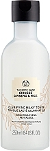 Fragrances, Perfumes, Cosmetics Clarifying Milky Toner - The Body Shop Chinese Ginseng & Rice Clarifying Milky Toner