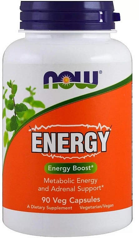 Capsules Energy - Now Foods Energy — photo N1
