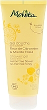 Shower Gel "Lemon Tree Flower & Lime Tree Honey" - Melvita Body Care Shower Lemon & Lime Tree Honey  — photo N1