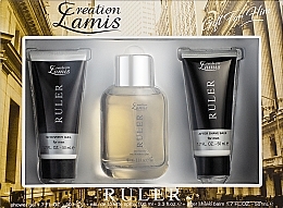 Creation Lamis Ruler - Set (edt/100ml + sh/gel/50ml + a/sh/balm/50ml) (100 ml)  — photo N1