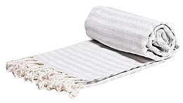 Fragrances, Perfumes, Cosmetics Hammam Towel, light grey - Yeye Akasya 