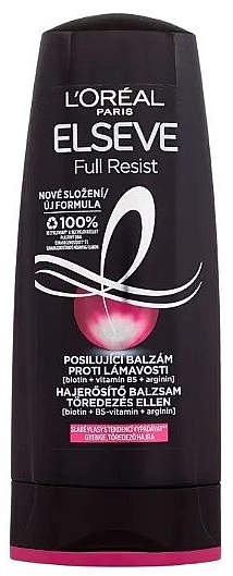 Conditioner for Weak Hair - L'Oreal Paris Elseve Full Resist Strengthening Balm Hair Balm — photo N1