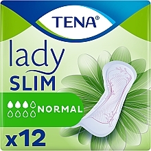 Urological Pads "TENA Lady Slim Normal", 12 pcs - TENA — photo N3