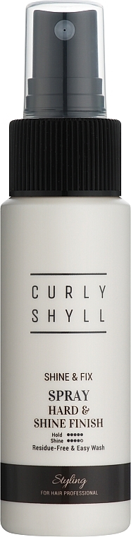 Hair Spray - Curly Shyll Shine & Fix Spray — photo N1