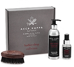 Fragrances, Perfumes, Cosmetics Set - Acca Kappa Barber Shop Collection (sh/200ml + flyuid/50ml + brush/1pc)