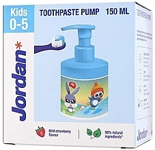 Kids Toothpaste, 0-5 years - Jordan Kids Toothpaste Pump — photo N2