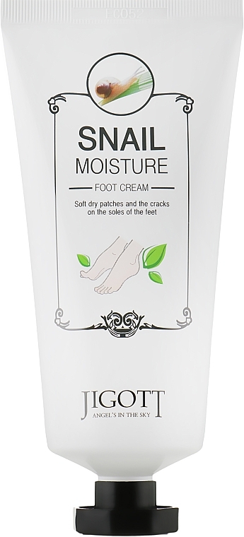 Foot Cream with Snail Mucin Extract - Jigott Real Moisture Snail Foot Cream — photo N15