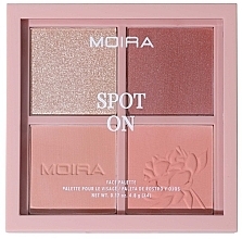 Fragrances, Perfumes, Cosmetics Makeup Palette - Moira Spot On Face Palette