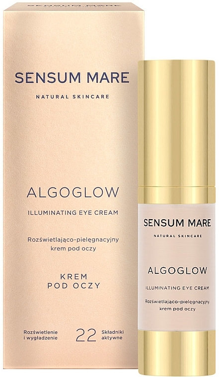 Illuminating and Pampering Eye Cream - Sensum Mare Algoglow Illuminating Eye Cream — photo N3