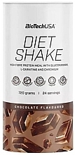 Protein Cocktail "Chocolate" - BioTechUSA Diet Shake Chocolate Hight Fiber Protein Meal — photo N6