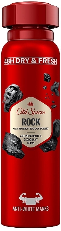 Deodorant Spray - Old Spice Rock Antiperspirant & Deodorant Spray — photo N1