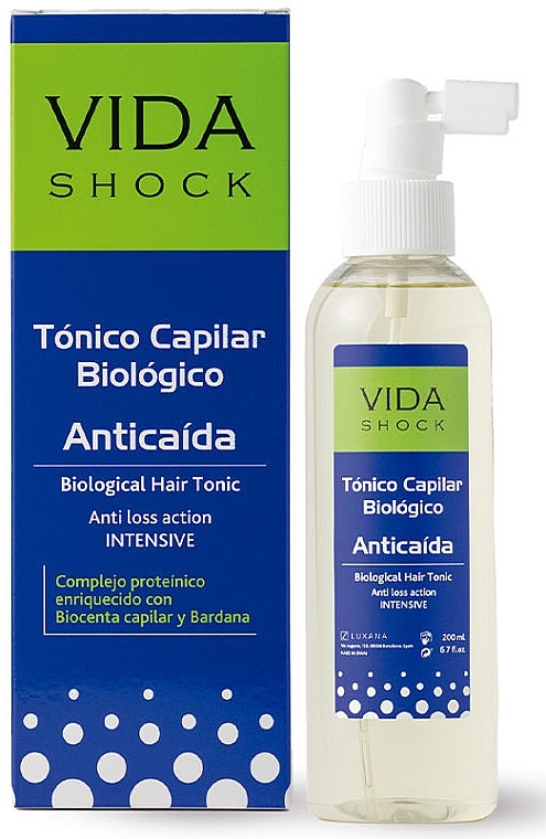 Anti Hair Loss Tonic with Soy Protein - Luxana Vida Shock — photo N1