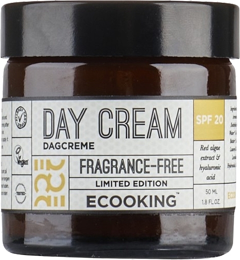Day Face Cream - Ecooking Day Cream Fragrance Free SPF 20 — photo N1