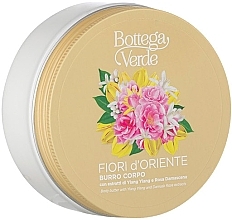 Ylang Ylang & Damask Rose Body Butter - Bottega Verde Body Butter Fiori D'Oriente — photo N1